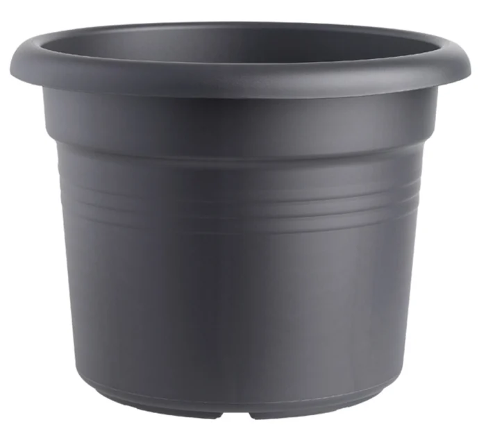 Elho Bloempot Green basics cilinder 40 cm levend zwart