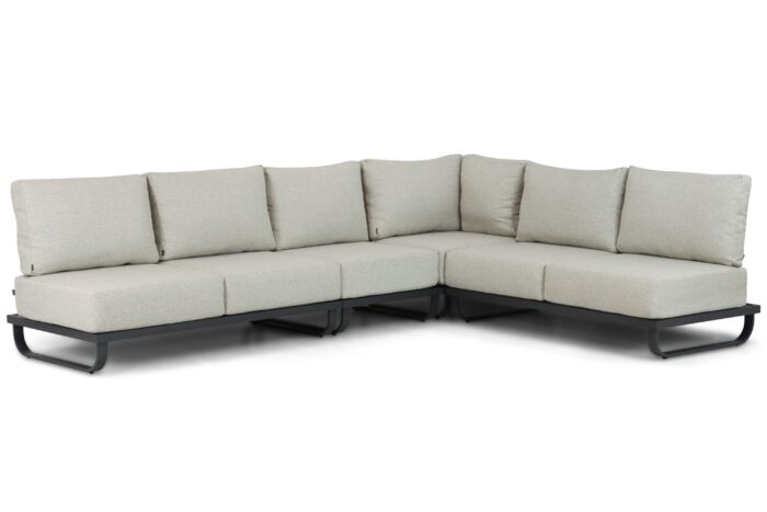 Lifestyle Garden Furniture Venice hoek loungeset 4-delig – Grijs-antraciet