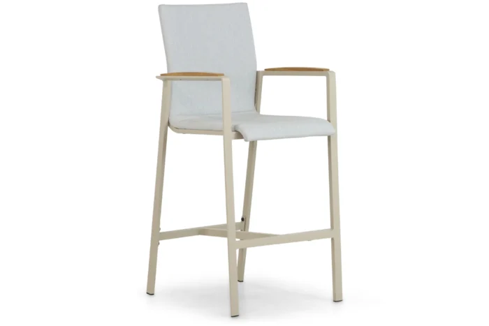 Lifestyle Garden Furniture Brandon barstoel - Taupe-naturel-bruin