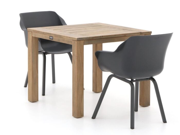 Hartman tuinmeubelen Hartman Sophie Element/ROUGH-S 90cm dining tuinset 3-delig Laagste prijsgarantie! – Bruin