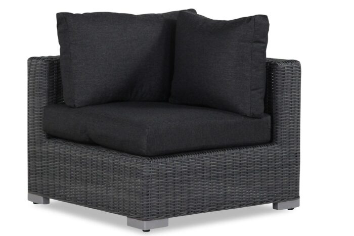 Garden Collections Toronto hoek module – Zwart