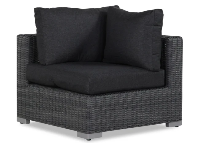 Garden Collections Toronto hoek module - Zwart