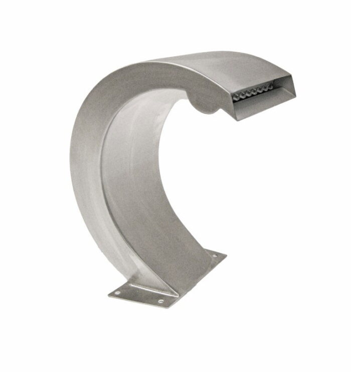 Ubbink Mamba S-LED waterval roestvrij staal 24×27,5×13,5 cm