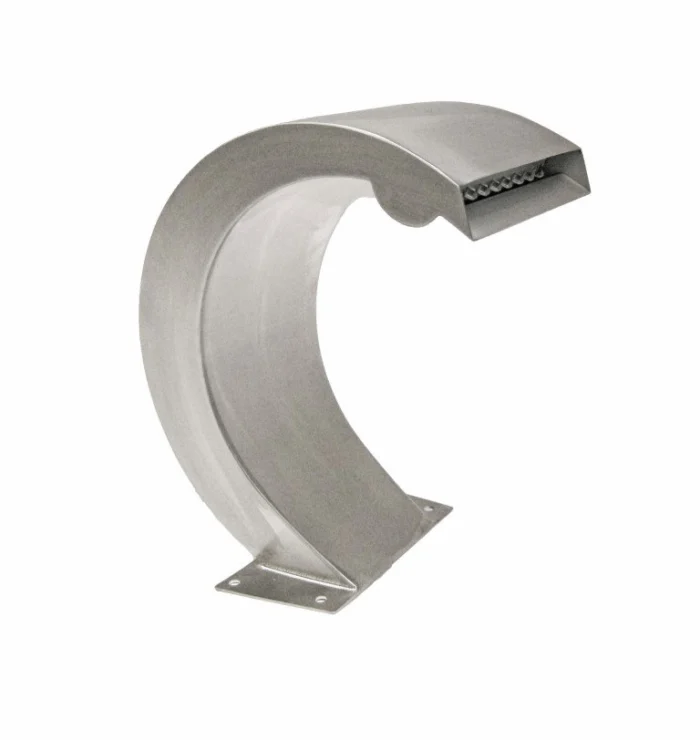 Ubbink Mamba S-LED waterval roestvrij staal 24x27,5x13,5 cm