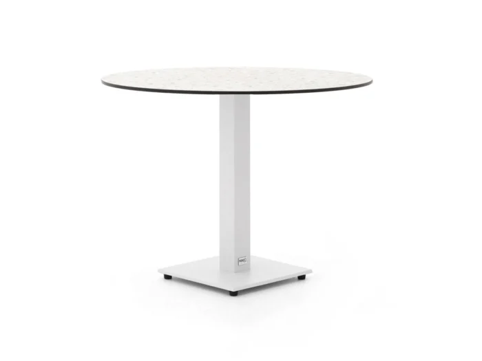 Forza Furniture Orta tuintafel ø80cm (h:73cm) - Wit