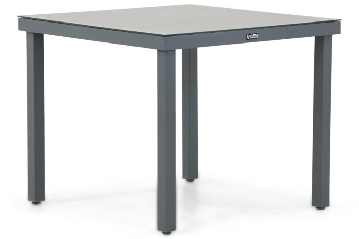 Lifestyle Garden Furniture Porto dining tuintafel 90 x 90 cm – Grijs-antraciet