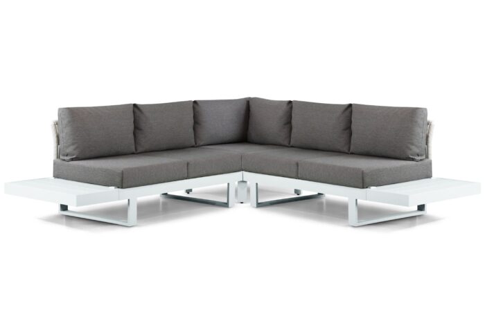 Lifestyle Garden Furniture Lorenzo hoek loungeset 5-delig – Wit