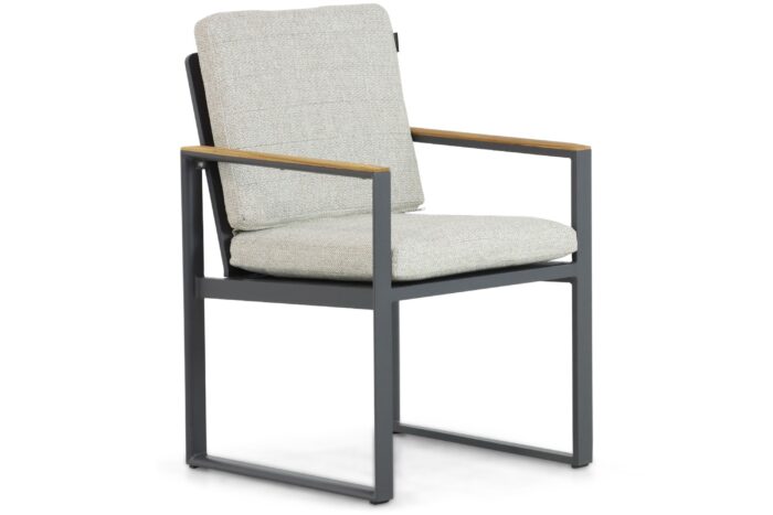 Lifestyle Garden Furniture Faro dining tuinstoel – Grijs-antraciet