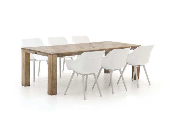Hartman tuinmeubelen Hartman Sophie Studio/ROUGH-X 240cm dining tuinset 7-delig Laagste prijsgarantie! – Bruin