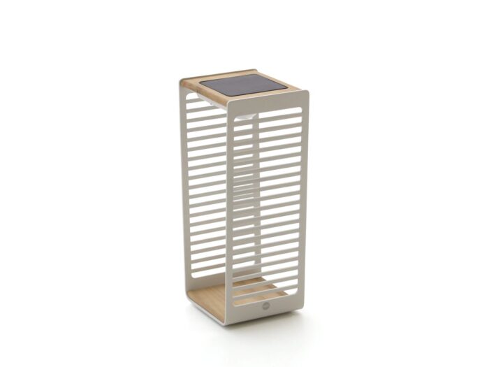 SUNS Eve M lantaarn solar 25x22x52cm Laagste prijsgarantie! – Wit