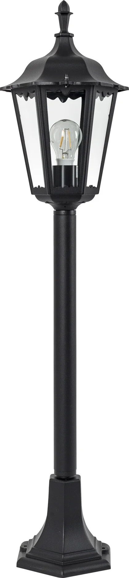 Ks verlichting 240v terraslamp ancona 1 zwart