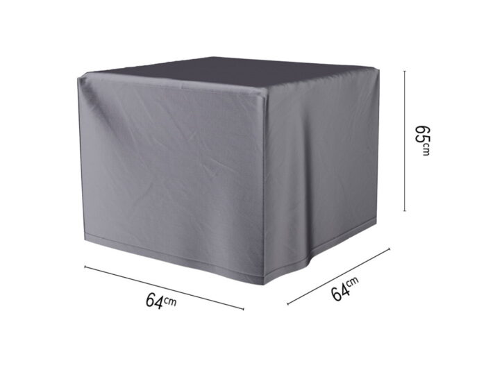 Aerocover Vuurtafelhoes 64x64xH65 cm antraciet – zwart