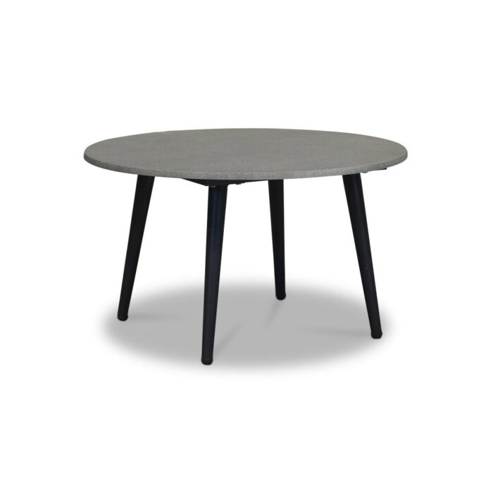 BUITEN living Palermo bijzettafel | aluminium + betonlook | 75cm