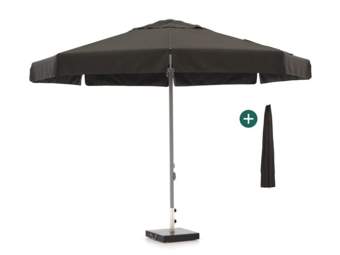 Shadowline Bonaire parasol ø 350cm Laagste prijsgarantie! – Zwart