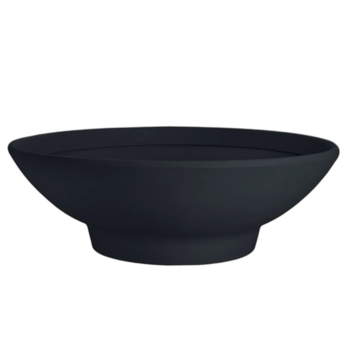 Prestige 80L zwarte fontein kom bloempot – zwart