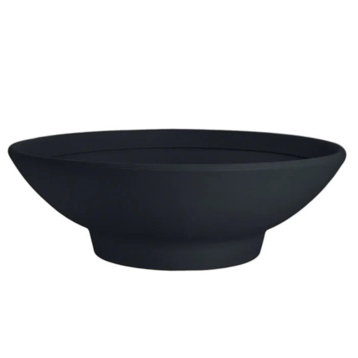 Prestige 80L zwarte fontein kom bloempot - zwart