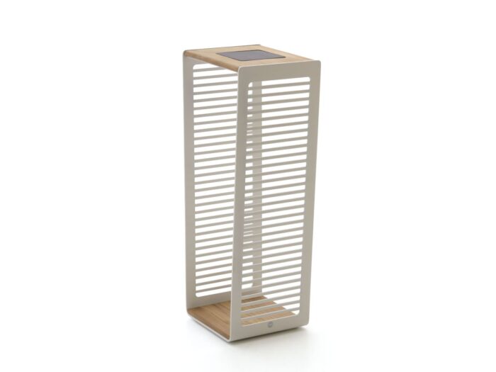 SUNS Eve L lantaarn solar 35x28x80cm Laagste prijsgarantie! – Wit