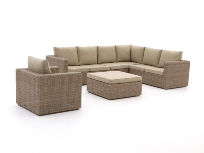 Intenso Furniture Intenso Carpino hoek loungeset 4-delig rechts Laagste prijsgarantie! – Taupe
