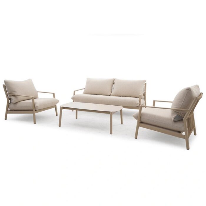 Tierra outdoor Monti Sofa Loungeset Champagne – beige