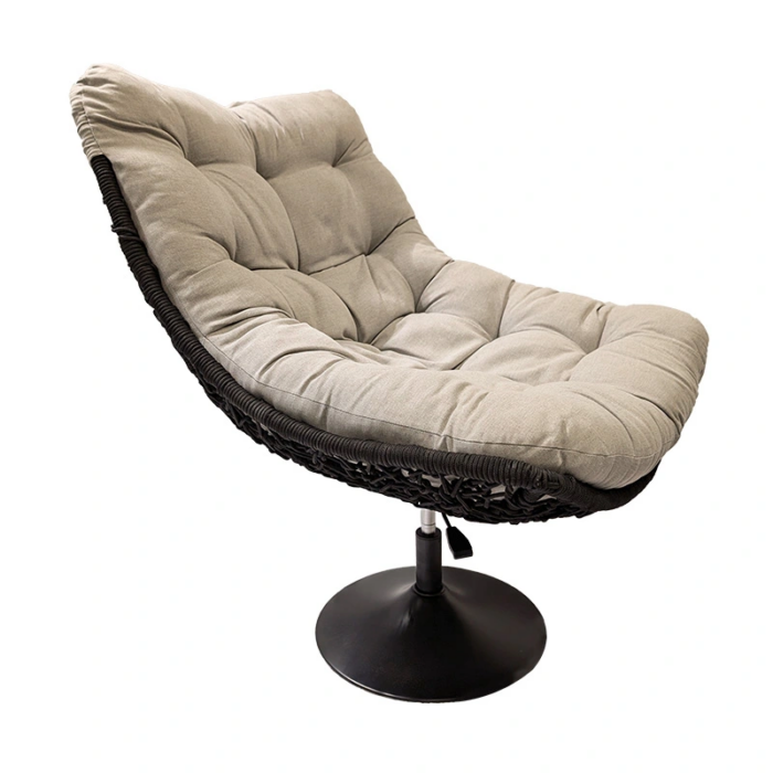 Own Arturo Relax en draaifauteuil Black – zwart