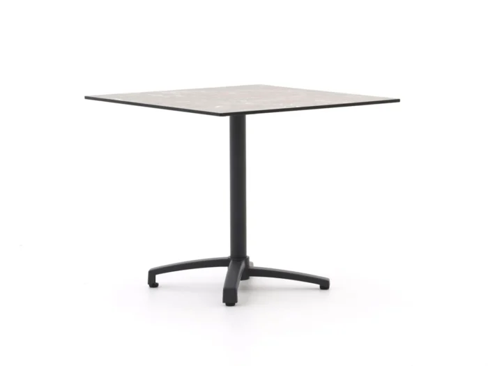 Bellagio tuinmeubelen Canzo klaptafel 80x80x73cm - Grijs