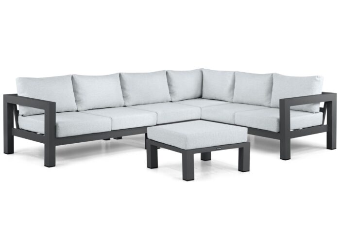 Lifestyle Garden Furniture Luca hoek loungeset 5-delig – Grijs-antraciet