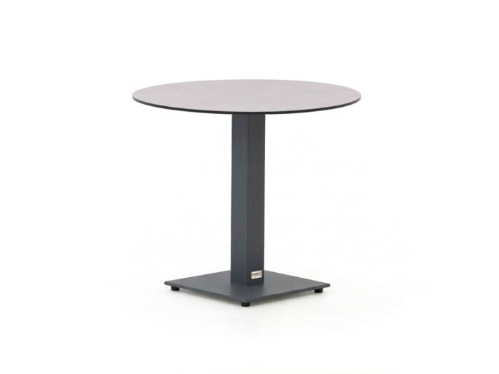 Forza Furniture Forza Orta tuintafel ø80cm (h:73cm) Laagste prijsgarantie! – Grijs