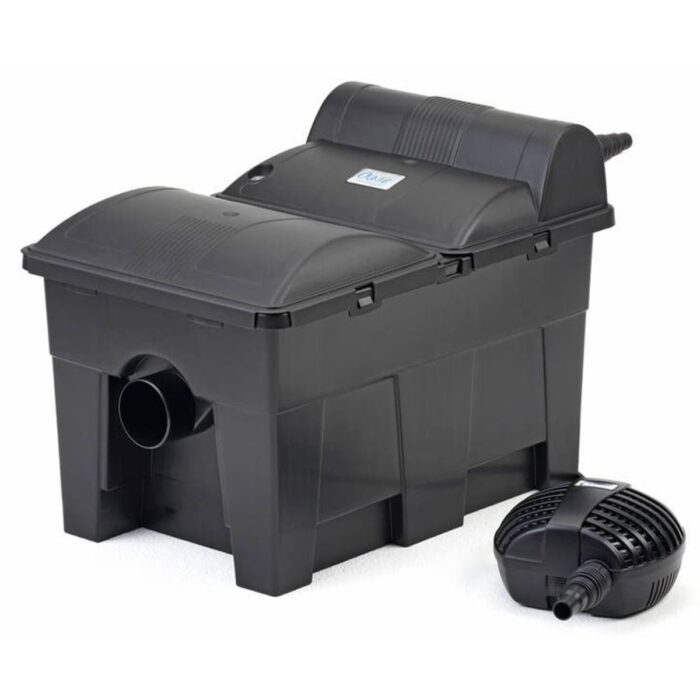 Oase BioSmart Set 14000 Vijverfilter – Grijs / zwart