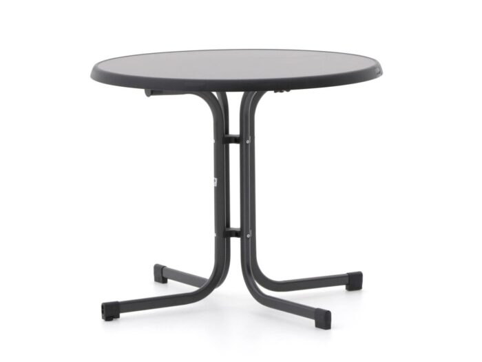 Sieger Mecalit klaptafel ø 86cm (h:72cm) Laagste prijsgarantie! – Grijs