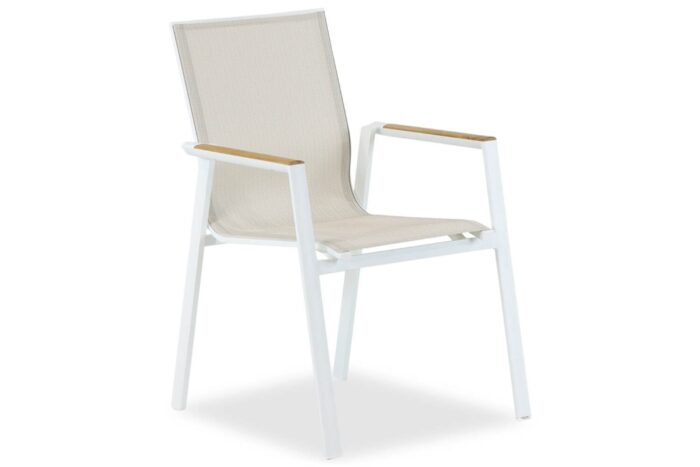 Lifestyle Garden Furniture Fiora dining tuinstoel – Wit
