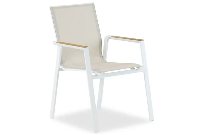 Lifestyle Garden Furniture Fiora dining tuinstoel - Wit