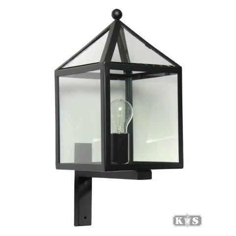 Ks verlichting Bloemendaal muurlamp zwart