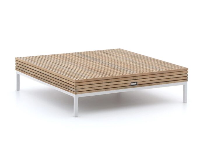 ROUGH Furniture ROUGH-D lounge tuintafel 110x110cm Laagste prijsgarantie! – Bruin