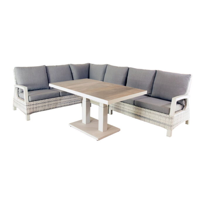 Oosterik home Dining hoekset West Haven Frozen Grey – grijs