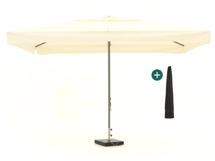 Shadowline Bonaire parasol 400x300cm - Wit
