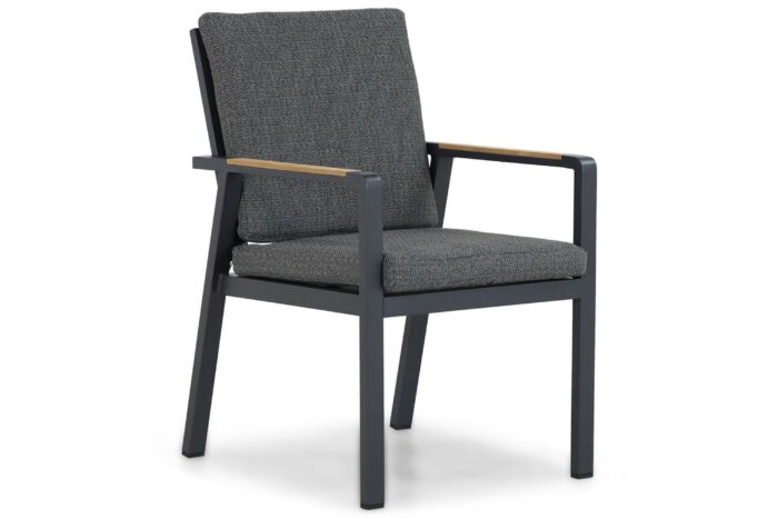 Lifestyle Garden Furniture Marseille dining tuinstoel – Grijs-antraciet