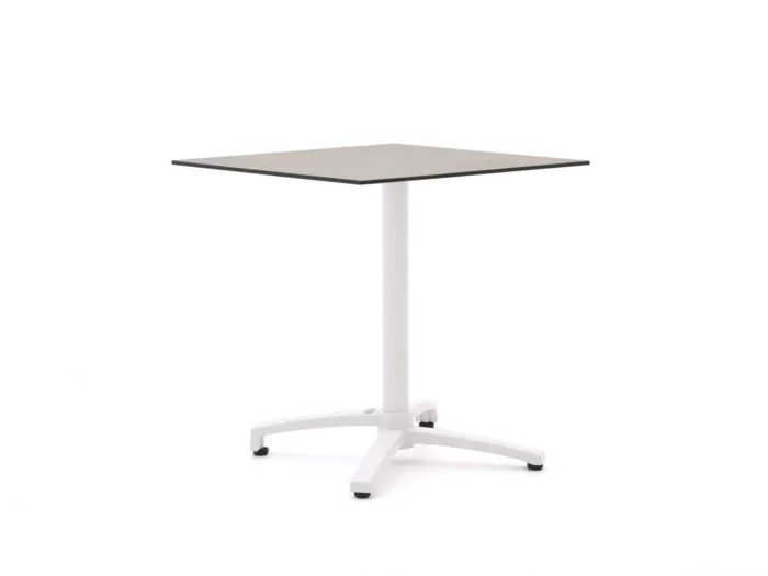 Bellagio tuinmeubelen Canzo klaptafel 80x80x73cm - Wit