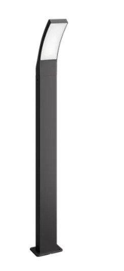 Philips Splay Post Anthracite 12W 27K HV verlichting – grijs;zwart