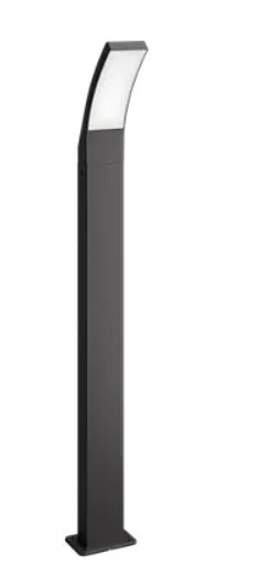 Philips Splay Post Anthracite 12W 27K HV verlichting - grijs;zwart