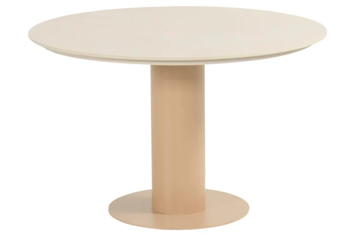 Hartman Girona ronde dining tuintafel 120cm cappuccino