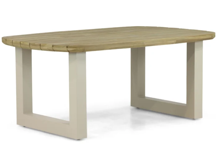 Lifestyle Garden Furniture Falcon/Talai dining tuintafel 180 x 115 cm - Taupe-naturel-bruin