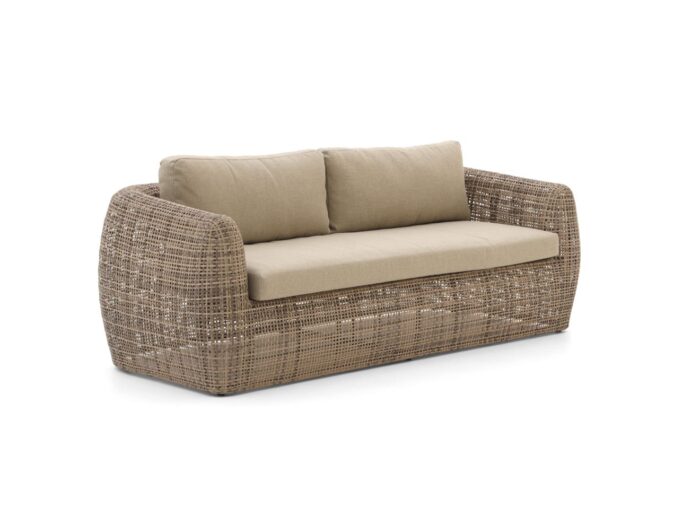 Intenso Furniture Intenso Marecchia lounge tuinbank 2-zits 226cm Laagste prijsgarantie! – Taupe