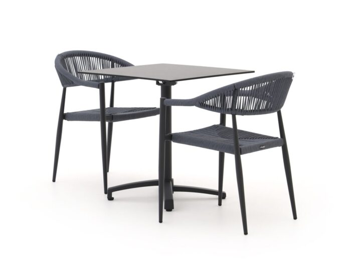 Manifesto Furniture Belpasso/Canzo 70cm dining tuinset 3-delig inklapbaar stapelbaar