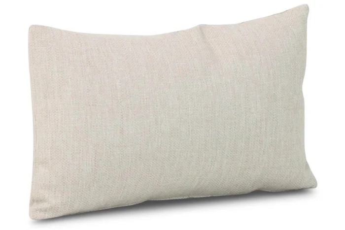 Stoff Morie sierkussen 50 x 30 cm - Taupe-naturel-bruin