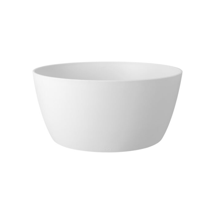 Elho Bloempot Brussels schaal 23cm wit