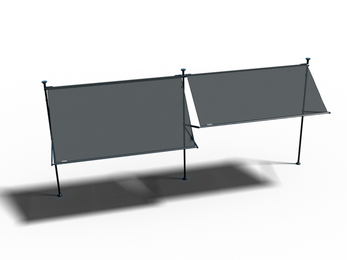 Sun en shade Flex frame connection part for mounting several Flex Frames Sun & Shade – grijs