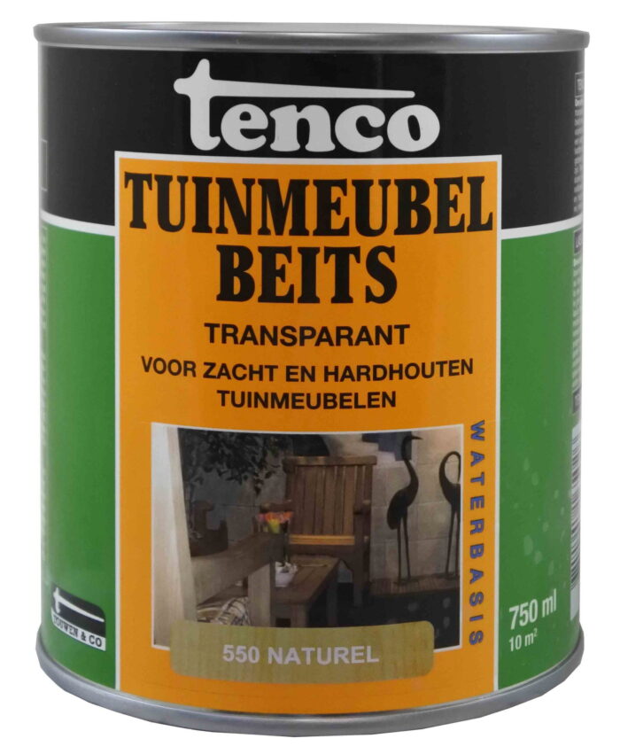 Tenco Tuinmeubelbeits naturel 550 0,75l verf/beits
