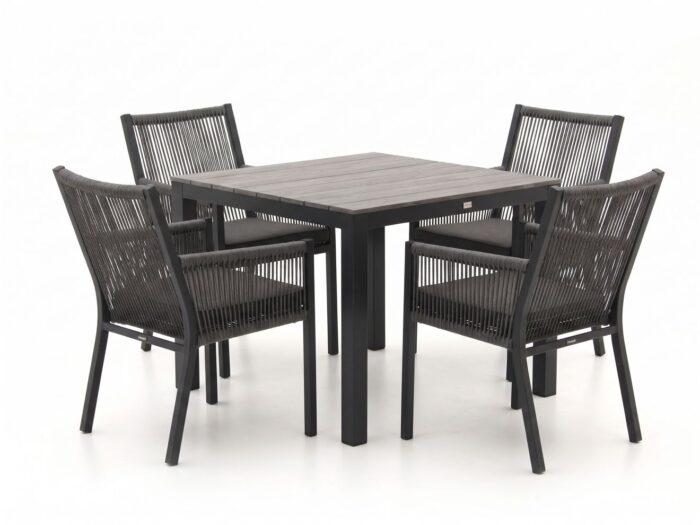 Manifesto Furniture Rivola/Fidenza 90cm dining tuinset 5-delig