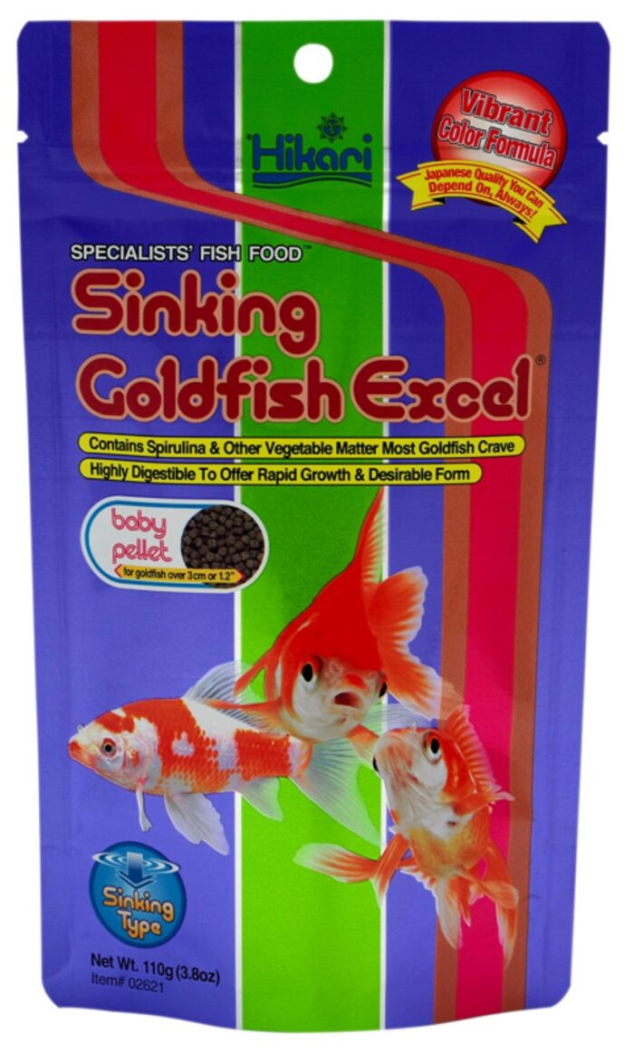 Hikari Goldfish Excel Baby 110 Gr vissenvoer – Zie Foto