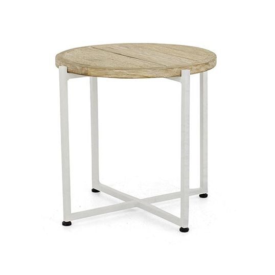 Applebee Milou Bijzettafel dia 34 Teak – hout
